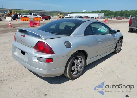 2000 Mitsubishi Eclipse Gt from USA, damaged, VIN 4A3AC84L4YE142880